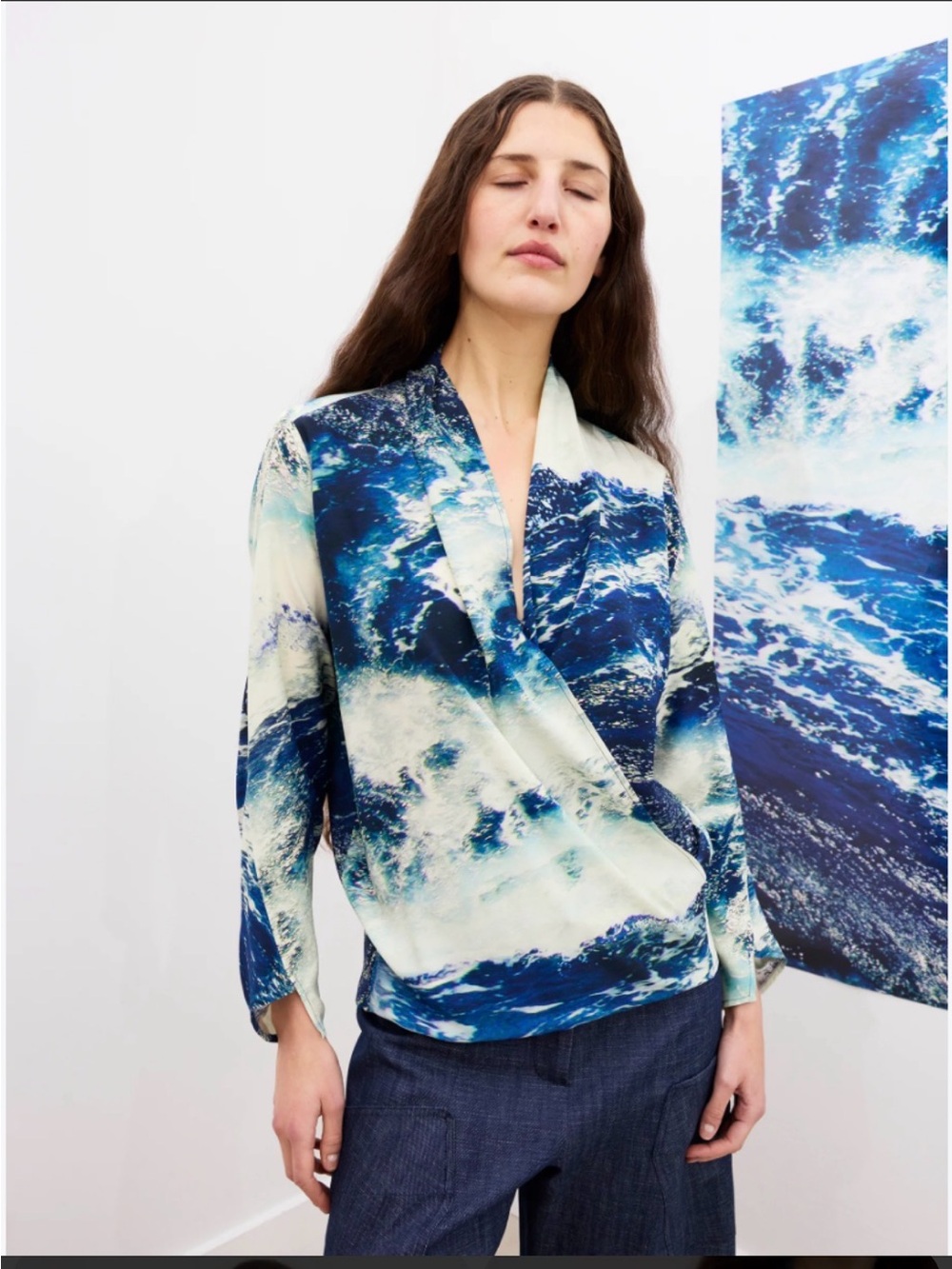 Sz 6 Zero + Maria Cornejo Jazmin Shirt